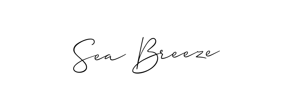 Also You can easily find your signature by using the search form. We will create Sea Breeze name handwritten signature images for you free of cost using Allison_Script sign style. Sea Breeze signature style 2 images and pictures png