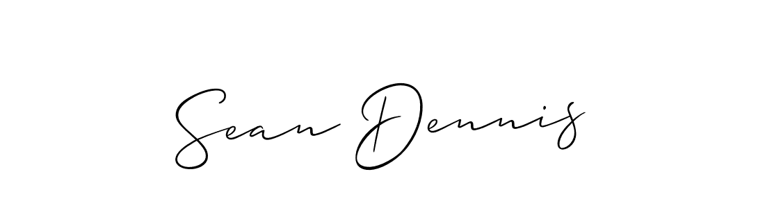 if you are searching for the best signature style for your name Sean Dennis. so please give up your signature search. here we have designed multiple signature styles  using Allison_Script. Sean Dennis signature style 2 images and pictures png