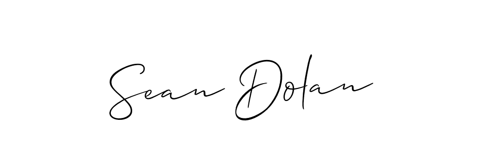 It looks lik you need a new signature style for name Sean Dolan. Design unique handwritten (Allison_Script) signature with our free signature maker in just a few clicks. Sean Dolan signature style 2 images and pictures png