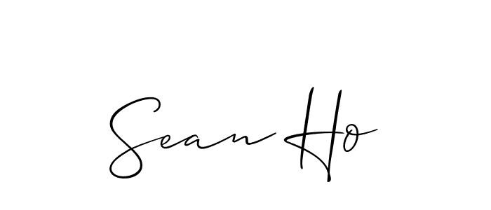 Similarly Allison_Script is the best handwritten signature design. Signature creator online .You can use it as an online autograph creator for name Sean Ho. Sean Ho signature style 2 images and pictures png