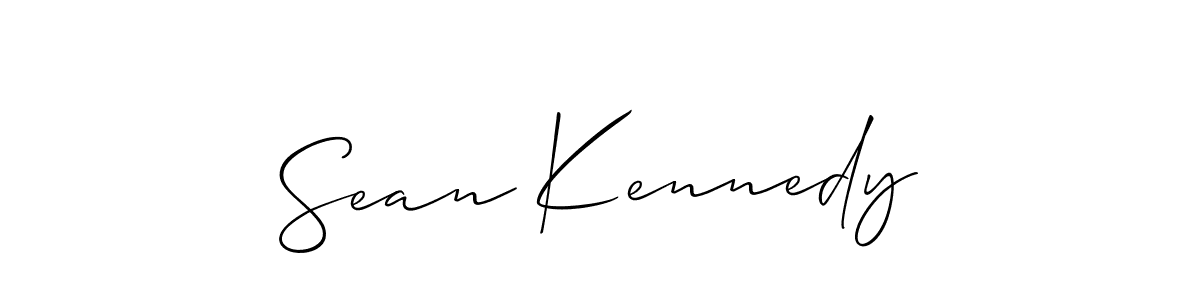 Similarly Allison_Script is the best handwritten signature design. Signature creator online .You can use it as an online autograph creator for name Sean Kennedy. Sean Kennedy signature style 2 images and pictures png