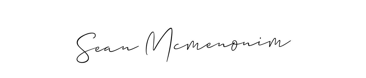Make a beautiful signature design for name Sean Mcmenonim. Use this online signature maker to create a handwritten signature for free. Sean Mcmenonim signature style 2 images and pictures png