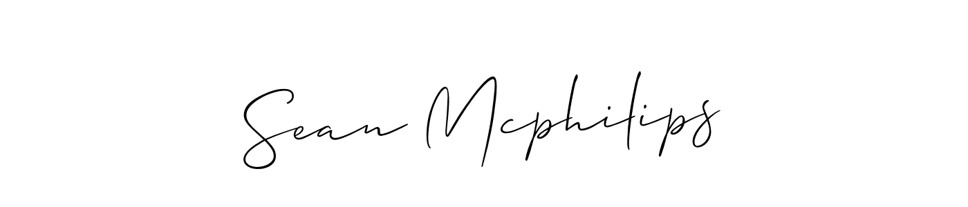 How to Draw Sean Mcphilips signature style? Allison_Script is a latest design signature styles for name Sean Mcphilips. Sean Mcphilips signature style 2 images and pictures png