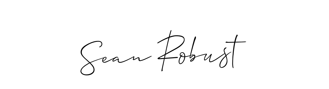 It looks lik you need a new signature style for name Sean Robust. Design unique handwritten (Allison_Script) signature with our free signature maker in just a few clicks. Sean Robust signature style 2 images and pictures png