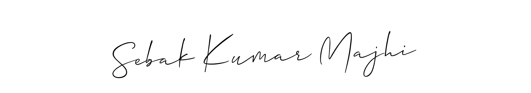 Make a beautiful signature design for name Sebak Kumar Majhi. Use this online signature maker to create a handwritten signature for free. Sebak Kumar Majhi signature style 2 images and pictures png