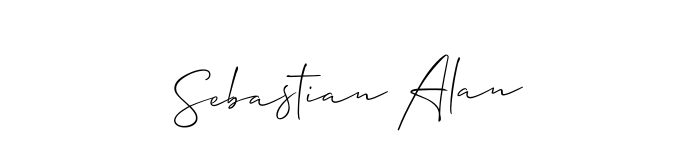 Once you've used our free online signature maker to create your best signature Allison_Script style, it's time to enjoy all of the benefits that Sebastian Alan name signing documents. Sebastian Alan signature style 2 images and pictures png