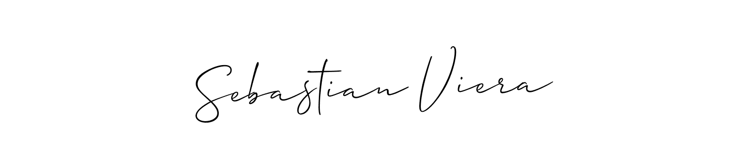Make a beautiful signature design for name Sebastian Viera. With this signature (Allison_Script) style, you can create a handwritten signature for free. Sebastian Viera signature style 2 images and pictures png