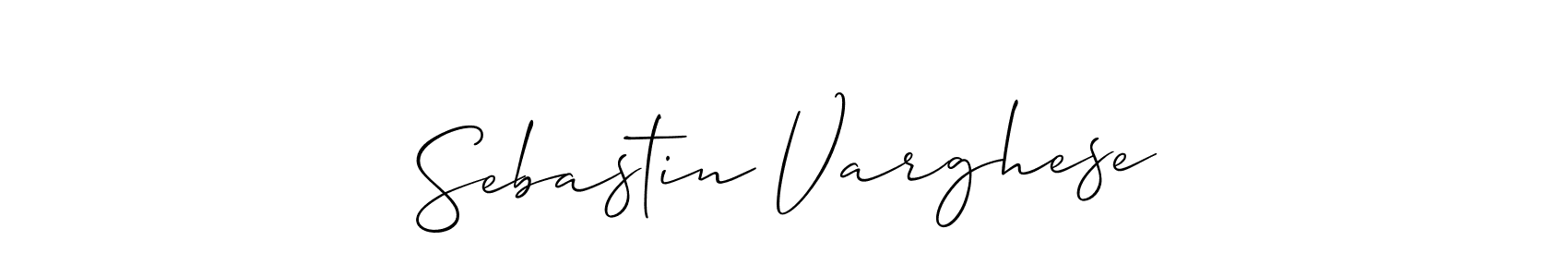 Here are the top 10 professional signature styles for the name Sebastin Varghese. These are the best autograph styles you can use for your name. Sebastin Varghese signature style 2 images and pictures png