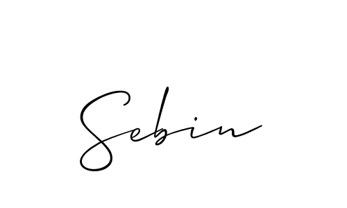 How to make Sebin name signature. Use Allison_Script style for creating short signs online. This is the latest handwritten sign. Sebin signature style 2 images and pictures png