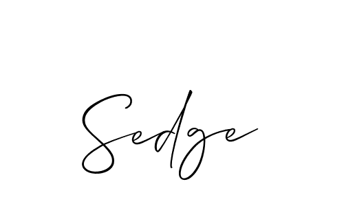 Once you've used our free online signature maker to create your best signature Allison_Script style, it's time to enjoy all of the benefits that Sedge name signing documents. Sedge signature style 2 images and pictures png