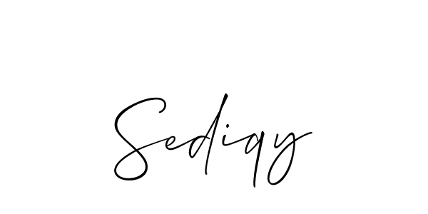 Make a beautiful signature design for name Sediqy. Use this online signature maker to create a handwritten signature for free. Sediqy signature style 2 images and pictures png