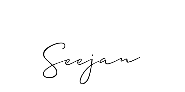 This is the best signature style for the Seejan name. Also you like these signature font (Allison_Script). Mix name signature. Seejan signature style 2 images and pictures png