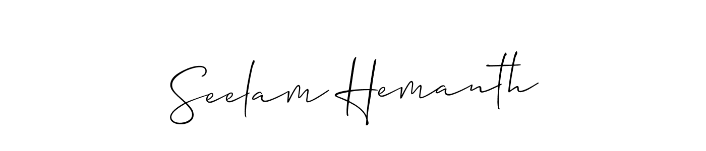 Here are the top 10 professional signature styles for the name Seelam Hemanth. These are the best autograph styles you can use for your name. Seelam Hemanth signature style 2 images and pictures png