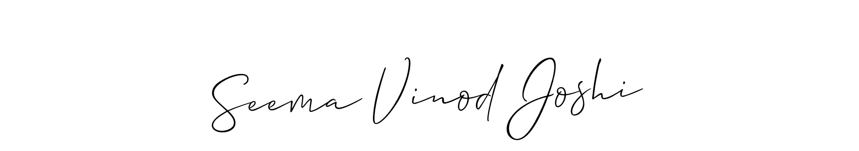 Check out images of Autograph of Seema Vinod Joshi name. Actor Seema Vinod Joshi Signature Style. Allison_Script is a professional sign style online. Seema Vinod Joshi signature style 2 images and pictures png