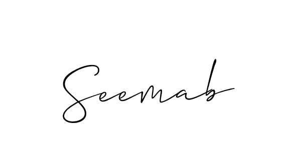 Here are the top 10 professional signature styles for the name Seemab. These are the best autograph styles you can use for your name. Seemab signature style 2 images and pictures png