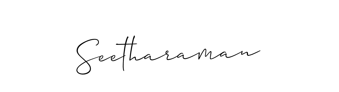 Make a short Seetharaman signature style. Manage your documents anywhere anytime using Allison_Script. Create and add eSignatures, submit forms, share and send files easily. Seetharaman signature style 2 images and pictures png