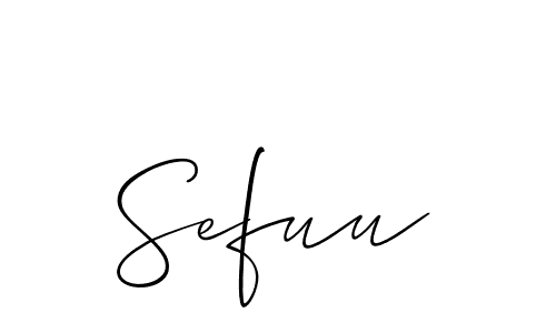 Similarly Allison_Script is the best handwritten signature design. Signature creator online .You can use it as an online autograph creator for name Sefuu. Sefuu signature style 2 images and pictures png