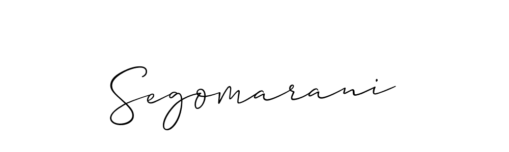 How to Draw Segomarani signature style? Allison_Script is a latest design signature styles for name Segomarani. Segomarani signature style 2 images and pictures png