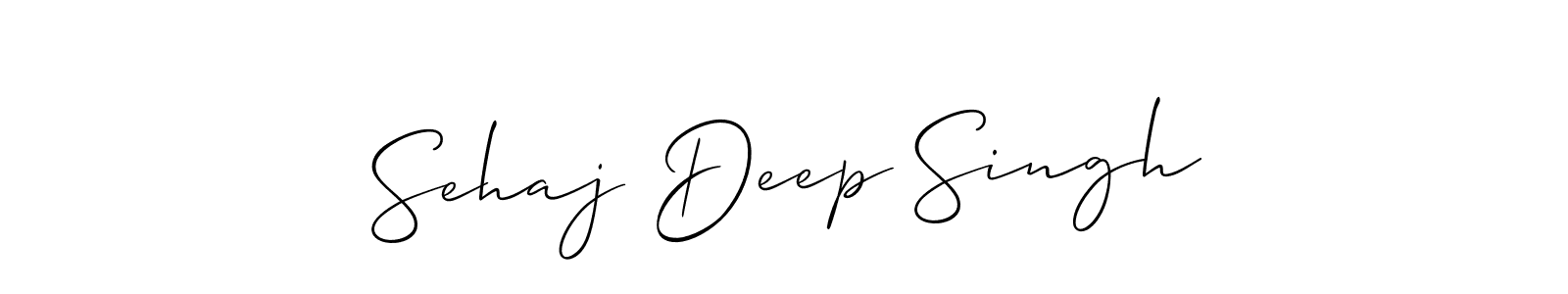 Similarly Allison_Script is the best handwritten signature design. Signature creator online .You can use it as an online autograph creator for name Sehaj Deep Singh. Sehaj Deep Singh signature style 2 images and pictures png