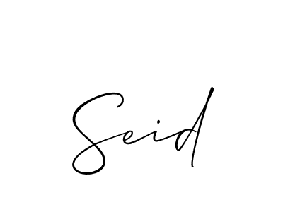 Once you've used our free online signature maker to create your best signature Allison_Script style, it's time to enjoy all of the benefits that Seid name signing documents. Seid signature style 2 images and pictures png