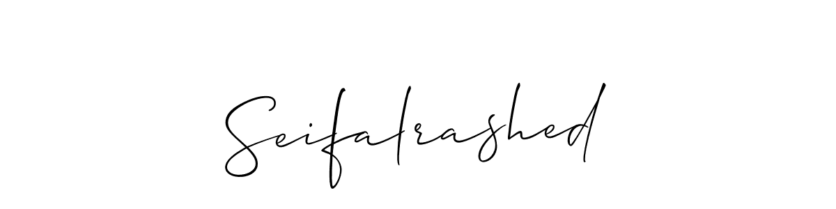 This is the best signature style for the Seifalrashed name. Also you like these signature font (Allison_Script). Mix name signature. Seifalrashed signature style 2 images and pictures png