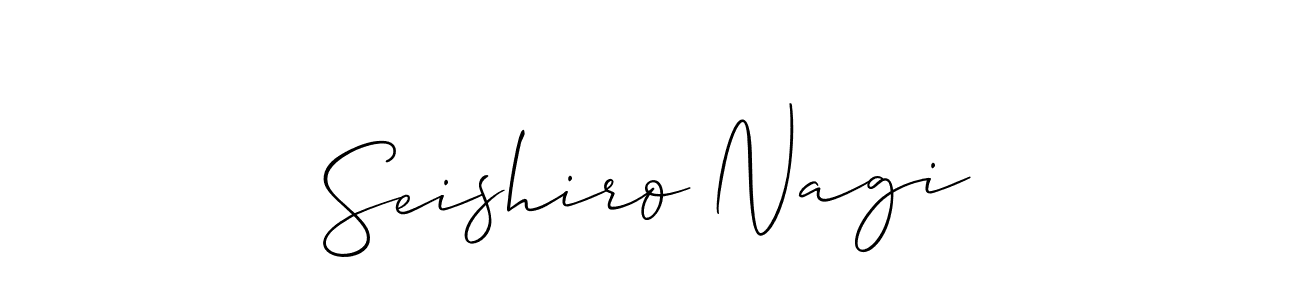 Seishiro Nagi stylish signature style. Best Handwritten Sign (Allison_Script) for my name. Handwritten Signature Collection Ideas for my name Seishiro Nagi. Seishiro Nagi signature style 2 images and pictures png