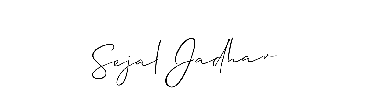 Here are the top 10 professional signature styles for the name Sejal Jadhav. These are the best autograph styles you can use for your name. Sejal Jadhav signature style 2 images and pictures png