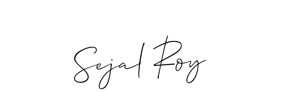 Make a short Sejal Roy signature style. Manage your documents anywhere anytime using Allison_Script. Create and add eSignatures, submit forms, share and send files easily. Sejal Roy signature style 2 images and pictures png