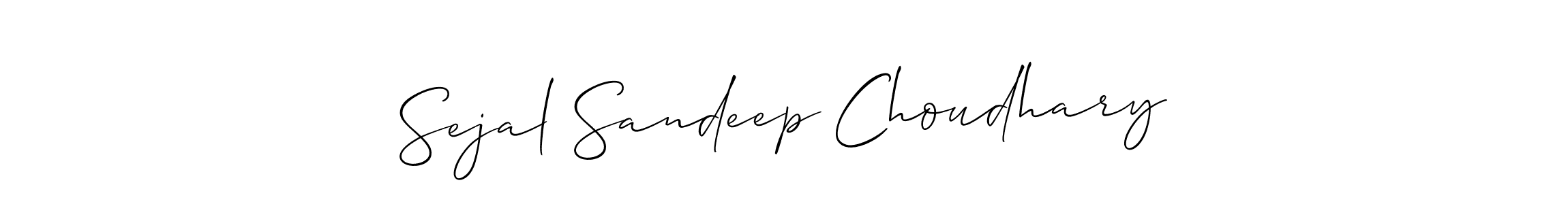 Once you've used our free online signature maker to create your best signature Allison_Script style, it's time to enjoy all of the benefits that Sejal Sandeep Choudhary name signing documents. Sejal Sandeep Choudhary signature style 2 images and pictures png