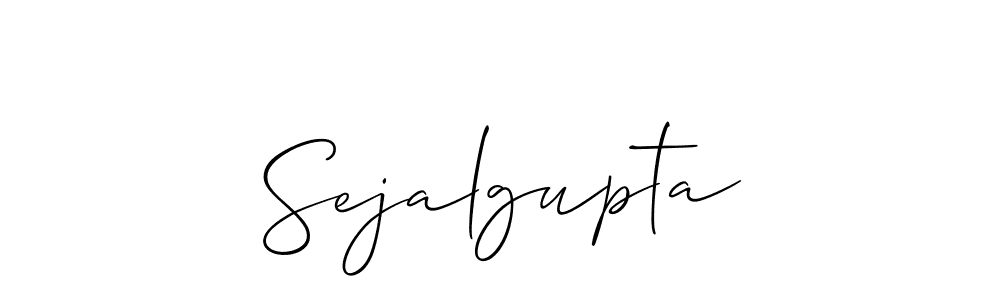 Similarly Allison_Script is the best handwritten signature design. Signature creator online .You can use it as an online autograph creator for name Sejalgupta. Sejalgupta signature style 2 images and pictures png