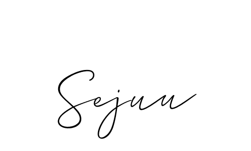 You can use this online signature creator to create a handwritten signature for the name Sejuu. This is the best online autograph maker. Sejuu signature style 2 images and pictures png
