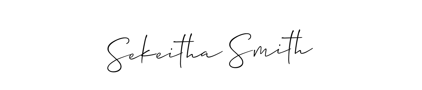 Best and Professional Signature Style for Sekeitha Smith. Allison_Script Best Signature Style Collection. Sekeitha Smith signature style 2 images and pictures png