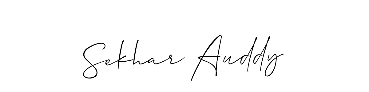 Make a beautiful signature design for name Sekhar Auddy. Use this online signature maker to create a handwritten signature for free. Sekhar Auddy signature style 2 images and pictures png