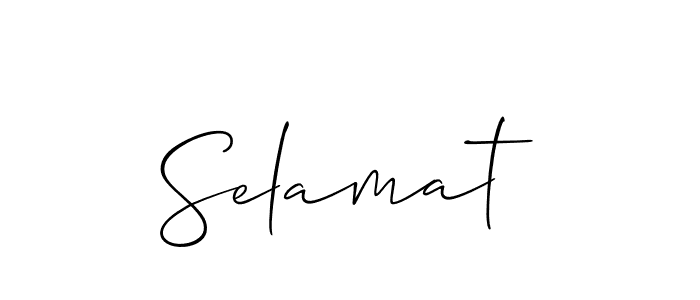 You can use this online signature creator to create a handwritten signature for the name Selamat. This is the best online autograph maker. Selamat signature style 2 images and pictures png