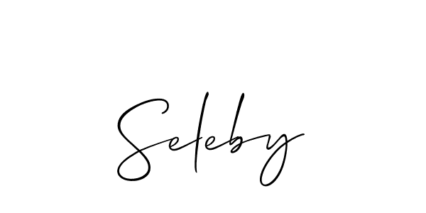 See photos of Seleby official signature by Spectra . Check more albums & portfolios. Read reviews & check more about Allison_Script font. Seleby signature style 2 images and pictures png