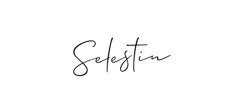 Check out images of Autograph of Selestin name. Actor Selestin Signature Style. Allison_Script is a professional sign style online. Selestin signature style 2 images and pictures png