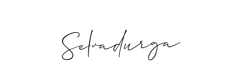 Make a beautiful signature design for name Selvadurga. Use this online signature maker to create a handwritten signature for free. Selvadurga signature style 2 images and pictures png