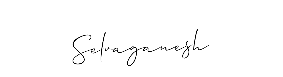 It looks lik you need a new signature style for name Selvaganesh. Design unique handwritten (Allison_Script) signature with our free signature maker in just a few clicks. Selvaganesh signature style 2 images and pictures png