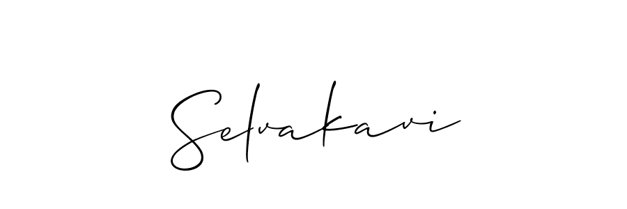 Once you've used our free online signature maker to create your best signature Allison_Script style, it's time to enjoy all of the benefits that Selvakavi name signing documents. Selvakavi signature style 2 images and pictures png