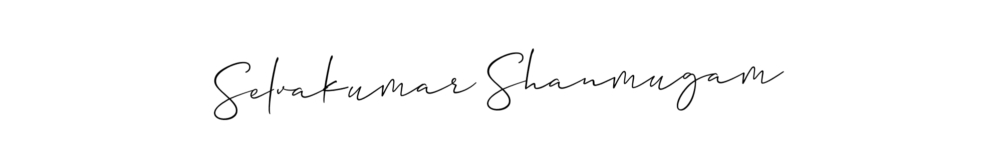 Also You can easily find your signature by using the search form. We will create Selvakumar Shanmugam name handwritten signature images for you free of cost using Allison_Script sign style. Selvakumar Shanmugam signature style 2 images and pictures png