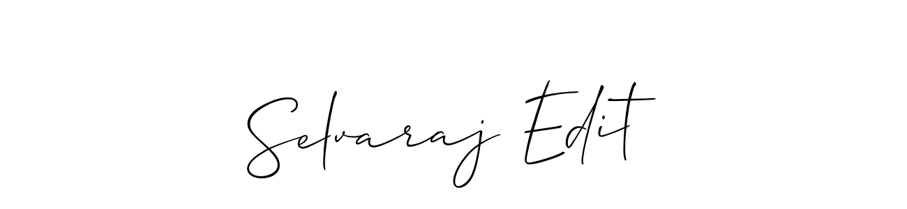 Here are the top 10 professional signature styles for the name Selvaraj Edit. These are the best autograph styles you can use for your name. Selvaraj Edit signature style 2 images and pictures png