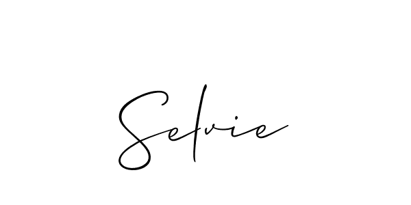 How to Draw Selvie signature style? Allison_Script is a latest design signature styles for name Selvie. Selvie signature style 2 images and pictures png