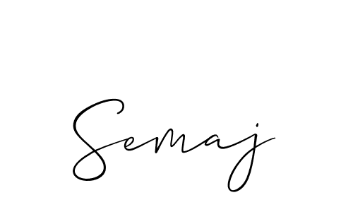 Make a short Semaj signature style. Manage your documents anywhere anytime using Allison_Script. Create and add eSignatures, submit forms, share and send files easily. Semaj signature style 2 images and pictures png