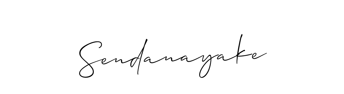 Similarly Allison_Script is the best handwritten signature design. Signature creator online .You can use it as an online autograph creator for name Sendanayake. Sendanayake signature style 2 images and pictures png