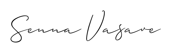 Make a beautiful signature design for name Senna Vasave. Use this online signature maker to create a handwritten signature for free. Senna Vasave signature style 2 images and pictures png