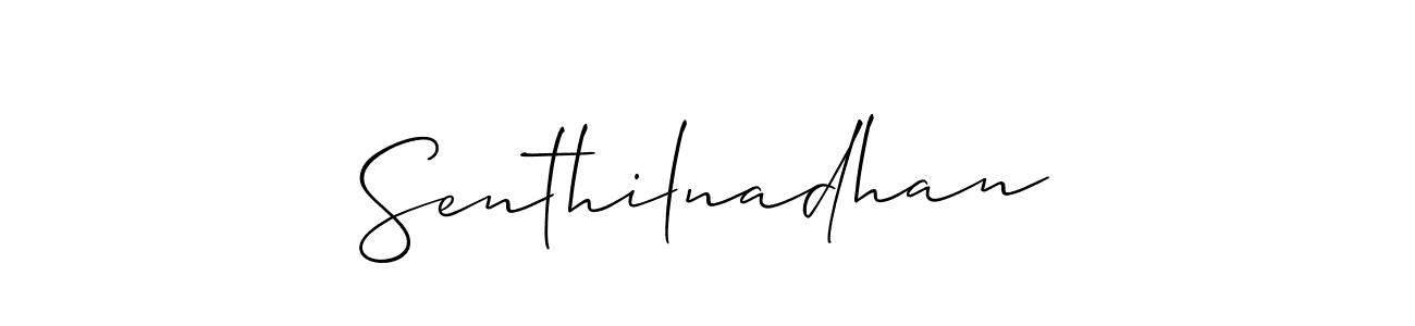 Make a beautiful signature design for name Senthilnadhan. Use this online signature maker to create a handwritten signature for free. Senthilnadhan signature style 2 images and pictures png