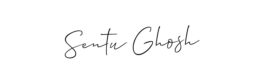 Best and Professional Signature Style for Sentu Ghosh. Allison_Script Best Signature Style Collection. Sentu Ghosh signature style 2 images and pictures png