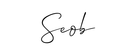 Here are the top professional signature styles for the name Seob. These are the best autograph styles you can use for your name. Seob signature style 2 images and pictures png