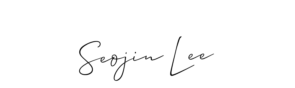 This is the best signature style for the Seojin Lee name. Also you like these signature font (Allison_Script). Mix name signature. Seojin Lee signature style 2 images and pictures png