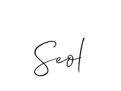 Once you've used our free online signature maker to create your best signature Allison_Script style, it's time to enjoy all of the benefits that Seol name signing documents. Seol signature style 2 images and pictures png